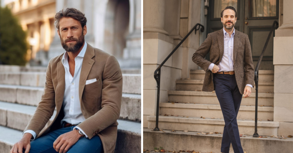 How to Wear Brown Sport Coat