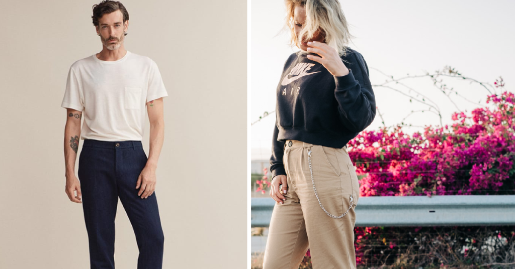 How to Wear High Waisted Trousers