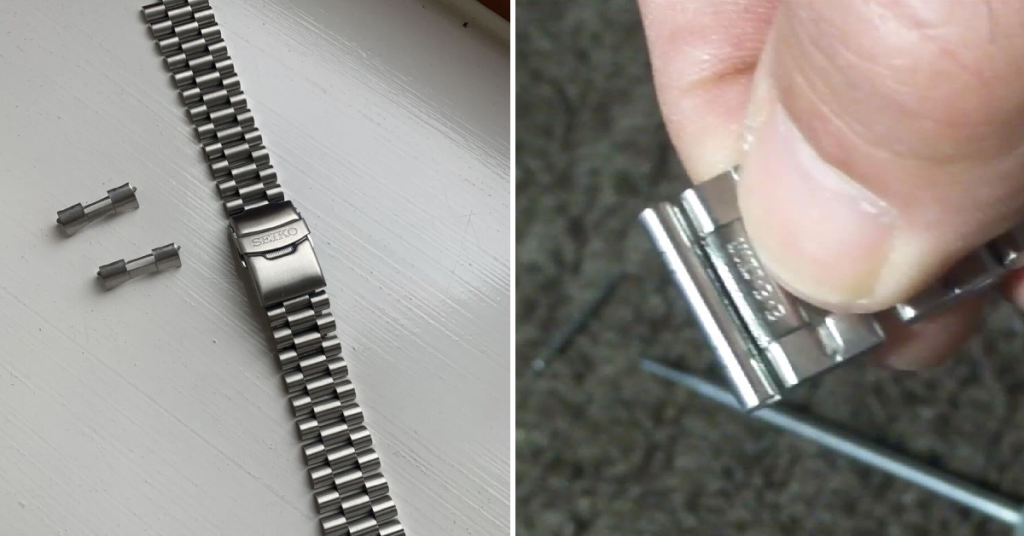 How to Adjust a Seiko Watch Band