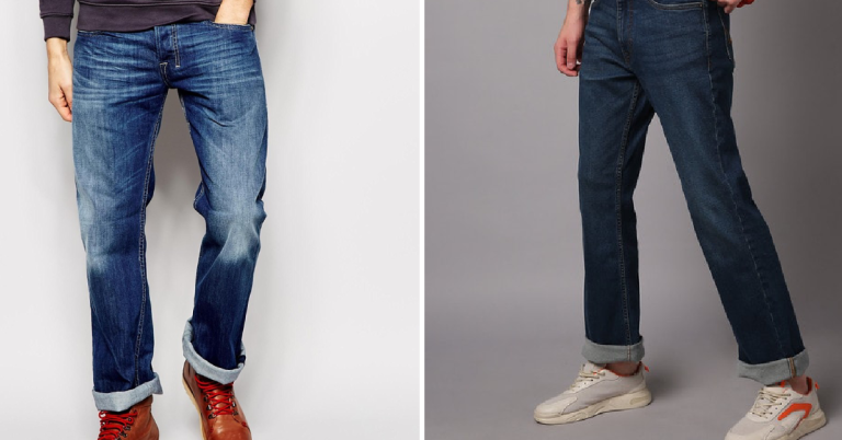 How to Cuff Bootcut Jeans