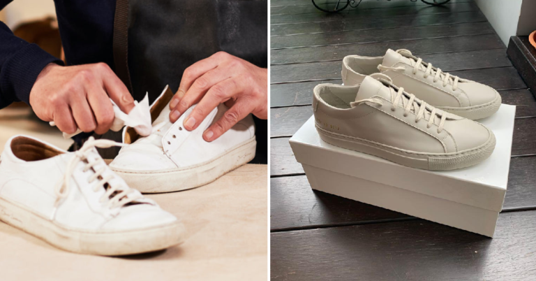 How to Clean White Leather Tennis Shoes