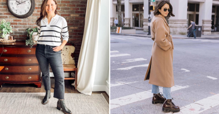 How to Wear Straight Leg Jeans With Ankle Boots